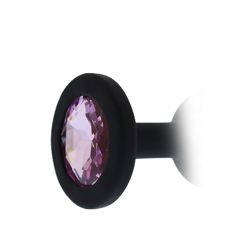 Joya Anal Silicona Negra - Rosa - S - All Time Favorites - 7 x 2,7cm