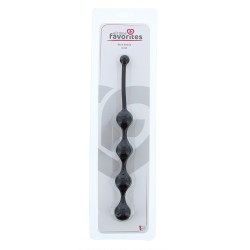 Catena Anale 4 Palline in Silicone - Preferiti di tutti i tempi - 21 x 2,5cm