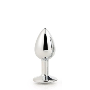 Silver Anal Jewel S - Gleaming Love - 7.1 x 2.7cm 2