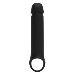 VIBRATING CASE WITH 8cm EXTENSION AND REMOTE CONTROL RAMROD
