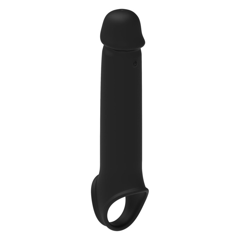VIBRATING CASE WITH 8cm EXTENSION AND REMOTE CONTROL RAMROD