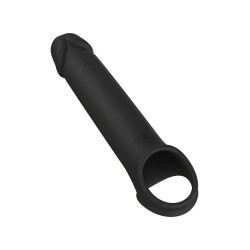 BOÎTIER VIBRANT AVEC RALLONGE DE 8 CM ET TÉLÉCOMMANDE RAMROD