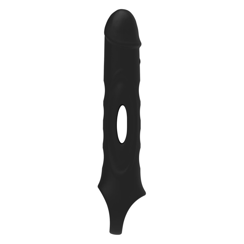VIBRATING OPEN CASE WITH 8cm EXTENSION AND REMOTE CONTROL RAMROD