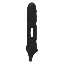 VIBRATING OPEN CASE WITH 8cm EXTENSION AND REMOTE CONTROL RAMROD