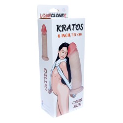 Dildo 15cm -KRATOS LoveCloneX Flexible