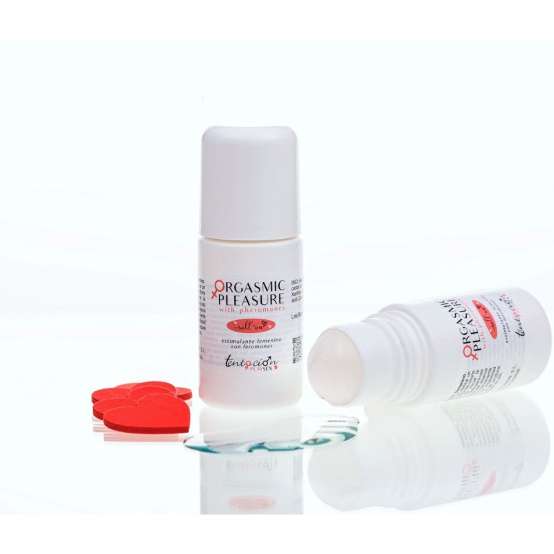 GEL STIMULANT DU PLAISIR ORGASMIQUE AUX PHÉROMONES, ROLL-ON