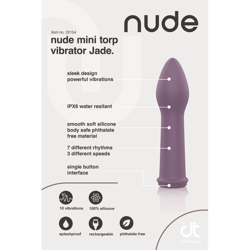 NUDE JADE MINI TORPEDO VIBRADOR