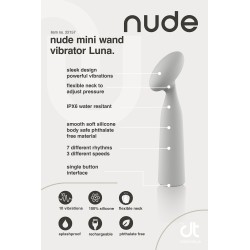 NUDE LUNA MINI WAND VIBRATOR