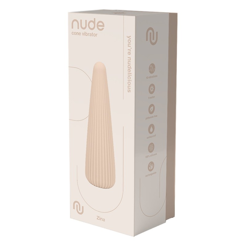 NUDE ZINA VIBRATORE CONO - Formato da viaggio
