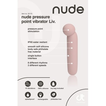 NUDE LIV FLEXIBLER DRUCKPUNKTVIBRATOR 2