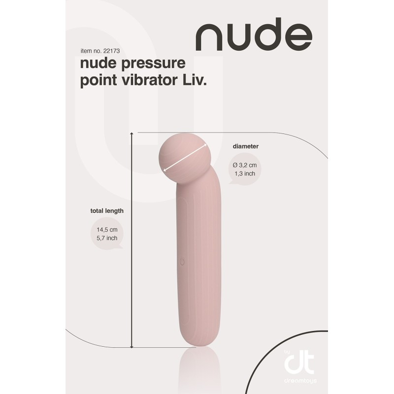 NUDE LIV FLEXIBLER DRUCKPUNKTVIBRATOR