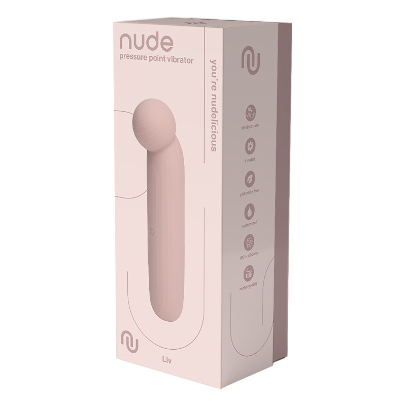 NUDE LIV VIBRADOR DE PUNTO DE PRESIÓN FLEXIBLE