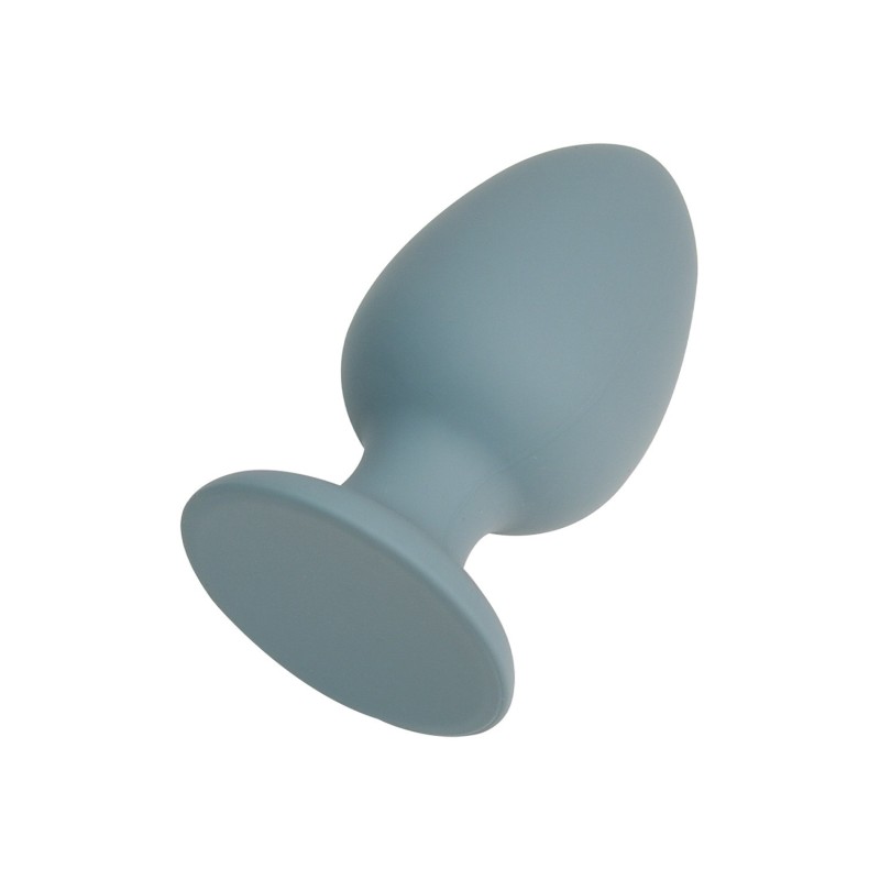 NUDE PLUG ANAL SÁLVIA COM BOLA INTERNA 8x4cm