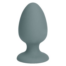 NUDE PLUG ANAL SÁLVIA COM BOLA INTERNA 8x4cm