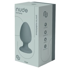NUDE SAGE PLUG ANAL CON BOLA INTERIOR 8x4cm