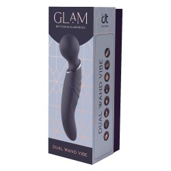 GLAM DUAL WAND VIBE - Doppelvibrator - 10 Modi