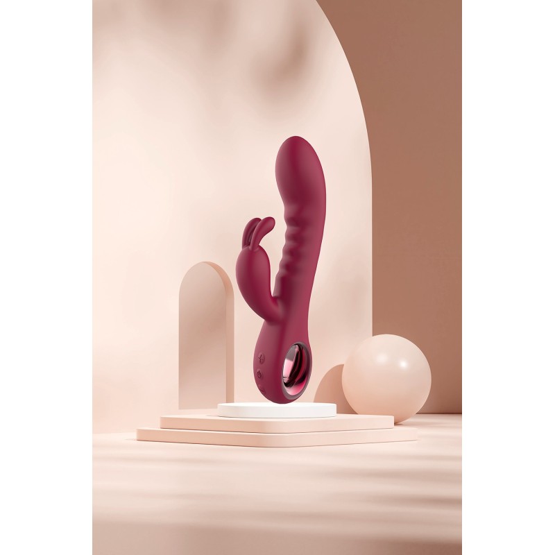 GLAM RABBIT VIBE - Doppelter Kaninchenvibrator - 25 Modi
