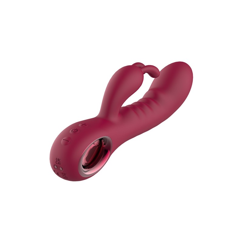 GLAM RABBIT VIBE - Vibromasseur Double Rabbit - 25 modes