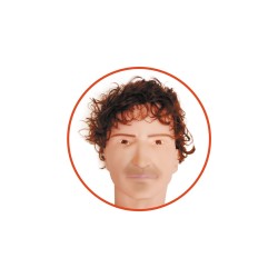 Dennis Doll - vibrating penis - face, hands and feet 3D