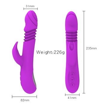 ELLA Vibrateur - Poussée, Vibreur et Effet de Chaleur - Rechargeable 2
