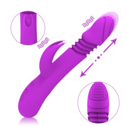 Vibrador ELLA - Thrusting , Vibrador  y Efecto Calor - Recargable