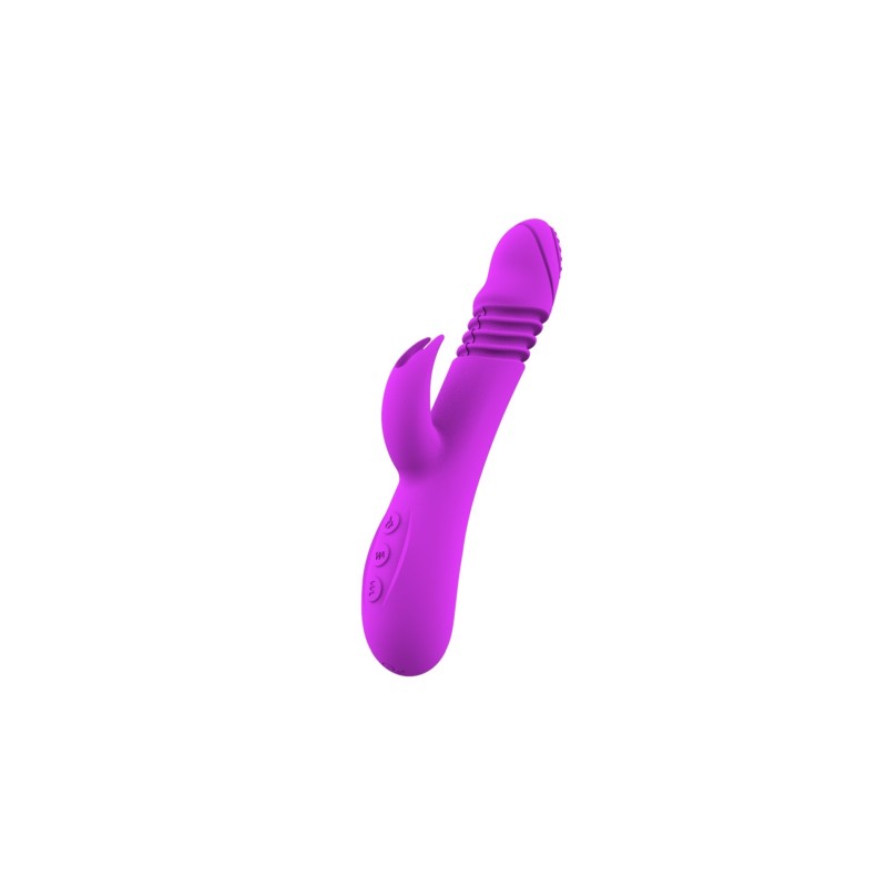 ELLA Vibrator - Thrusting, Vibrator and Heat Effect - Rechargeable