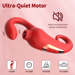 MERFI - Tongue and G-Spot Vibrator -100 modes - Rechargeable