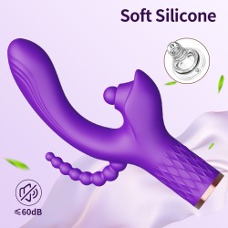 PATTY - Vibrador, Tapping, estimulación Anal -49 modos - Recargable