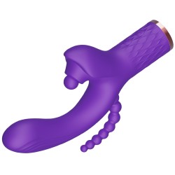 PATTY - Vibrator, Tapping, Anal stimulation -49 modes - Rechargeable