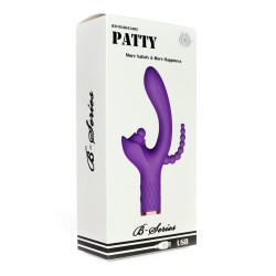 PATTY - Vibrator, Klopfen, Anale Stimulation -49 Modi - Wiederaufladbar