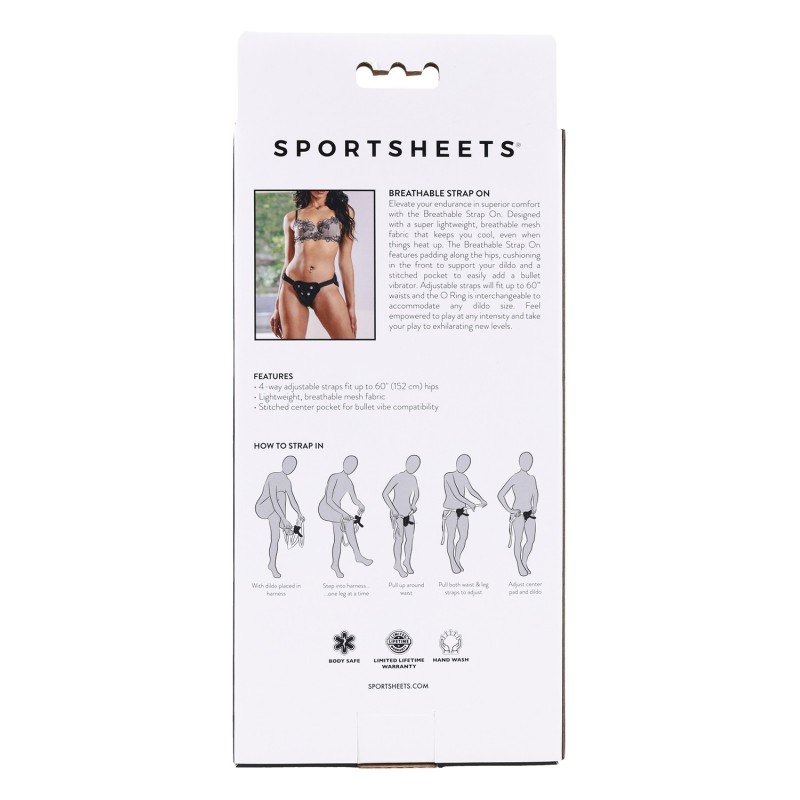 CINTA RESPIRÁVEL - ARNÊS RESPIRÁVEL - SPORTSHEET