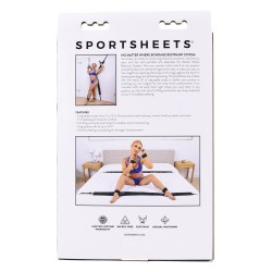 Kit Amarre para Cama y Puerta con 4 esposas  SPORTSHEET - NO MATTER WHERE