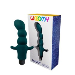 Buddy - Vibromasseur anal rechargeable 14x3.3cm - 10 modes