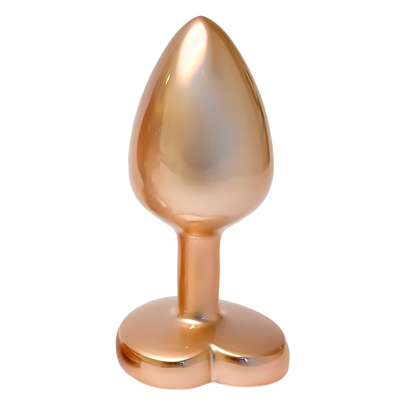 Metallic Anal Juwel Gold Pearl S - Glänzende Liebe - 7,1 x 2,7cm
