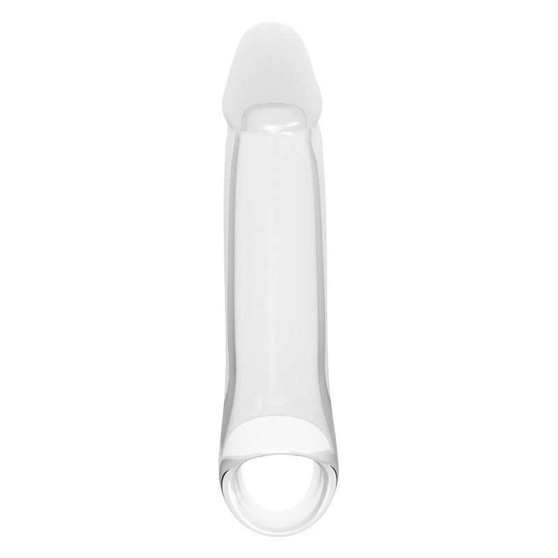 COPERTURA TRASPARENTE CON ESTENSIONE DI 4 CM E RAMRODSUPPORTO PER TESTICOLI