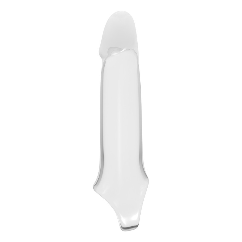TRANSPARENT COVER WITH 5CM EXTENSION AND RAMRODTESTICLE SUPPORT