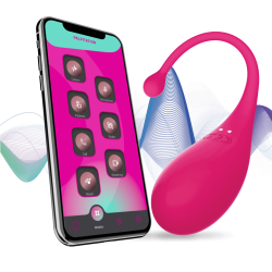 Vibração profunda vibrador vibrador recarregável com APP