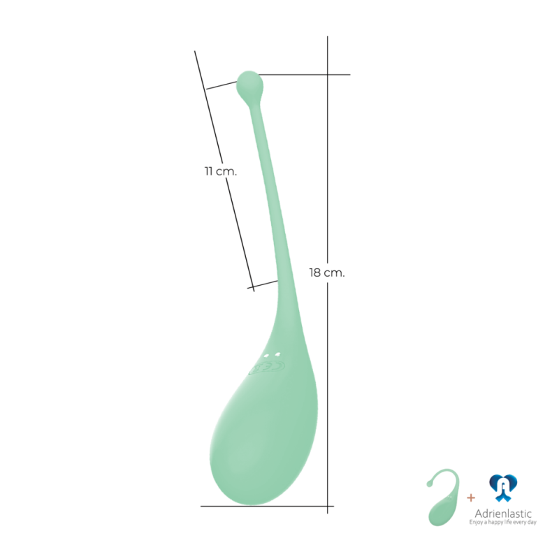 Palpitation Deep Vibration Mint - Rechargeable Vibrating Egg with APP