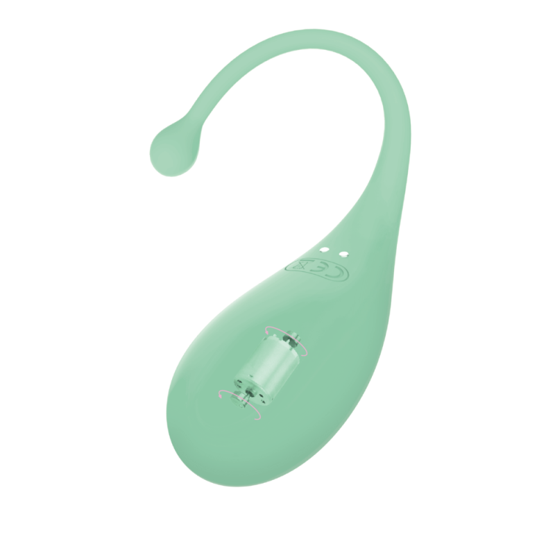 Palpitation Deep Vibration Mint - Rechargeable Vibrating Egg with APP