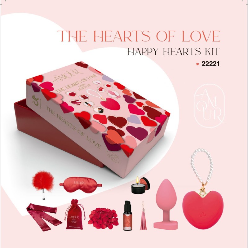 THE HEARTS OF LOVE HAPPY HEART KIT - AMOUR