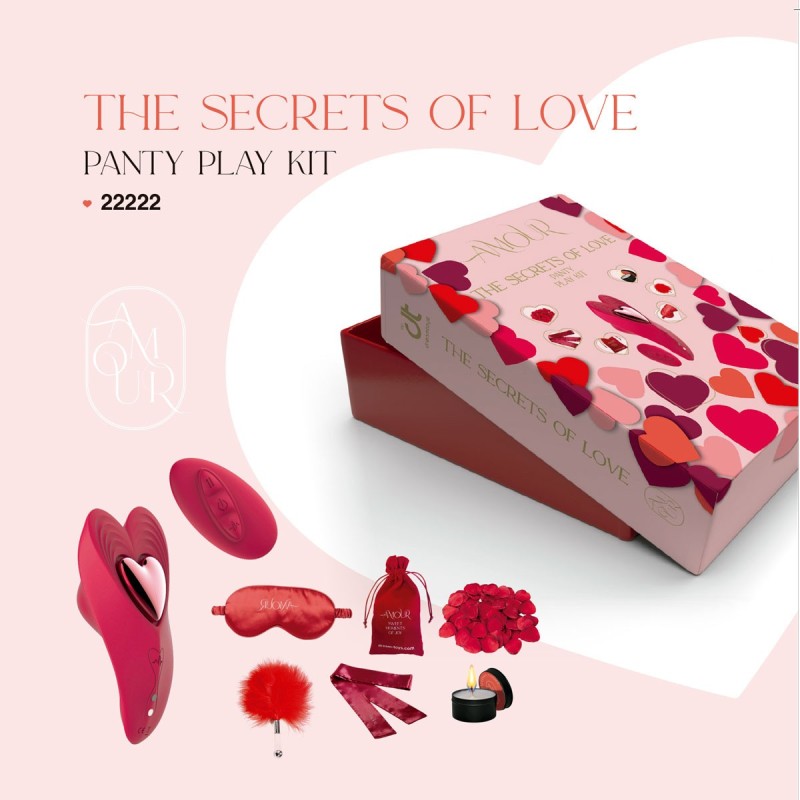 KIT DA GIOCO PER MUTANDINE I SEGRETI DELL'AMORE - AMOUR