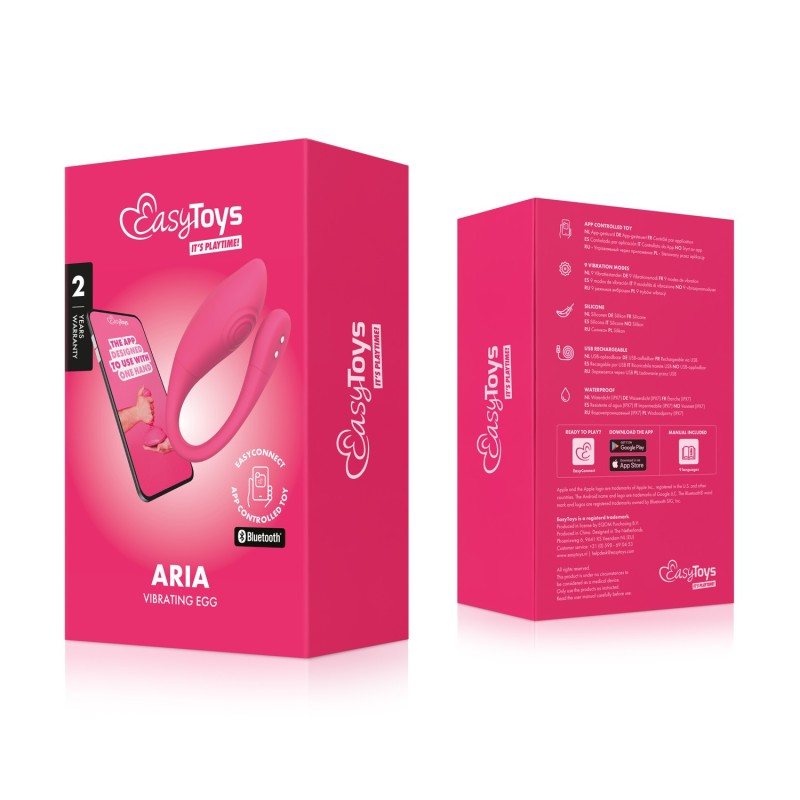 ARIA - Oeuf vibrant avec EasyConnect APP
