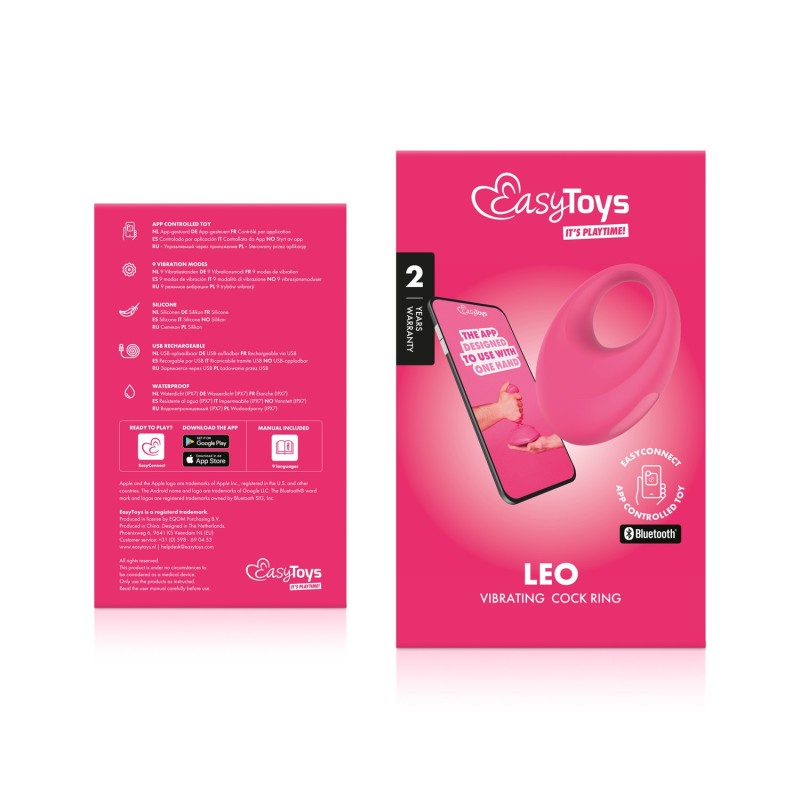 LEO - Anello vibrante con APP EasyConnect
