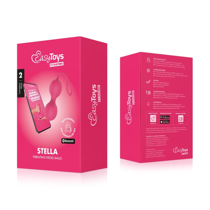 STELLA - Bolas vibratórias chinesas com o aplicativo EasyConnect