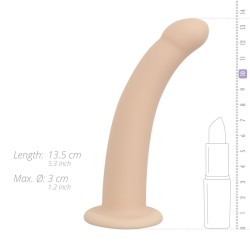 BANGER STRAP - Harness with curved silicone dildo 13.5x3cm