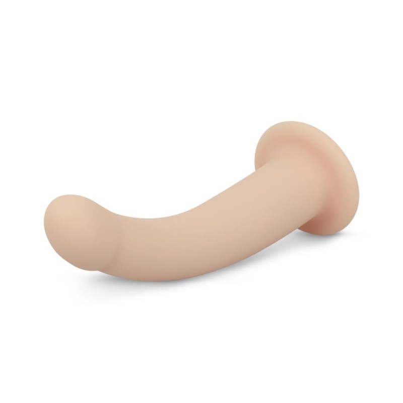 BANGER STRAP - Harness mit gebogenem Silikondildo 13,5x3cm