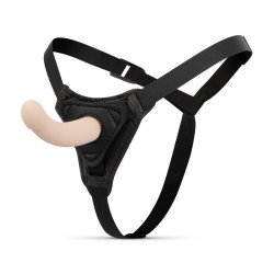 BANGER STRAP - Arnés con dildo curvo de silicona 13,5x3cm