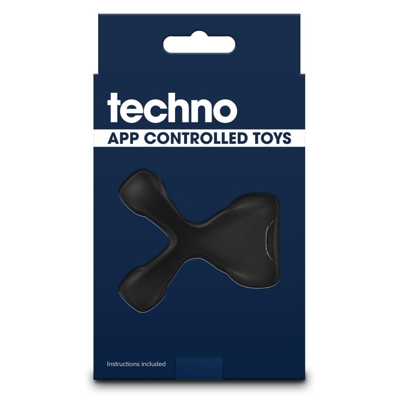 STROBE - Double Ring Ring - Rechargeable with Vibration - with APP TECHNO