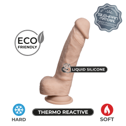 Silexd – Modelo de pele real 1 8 "polegadas (20 cm) de silicone líquido
