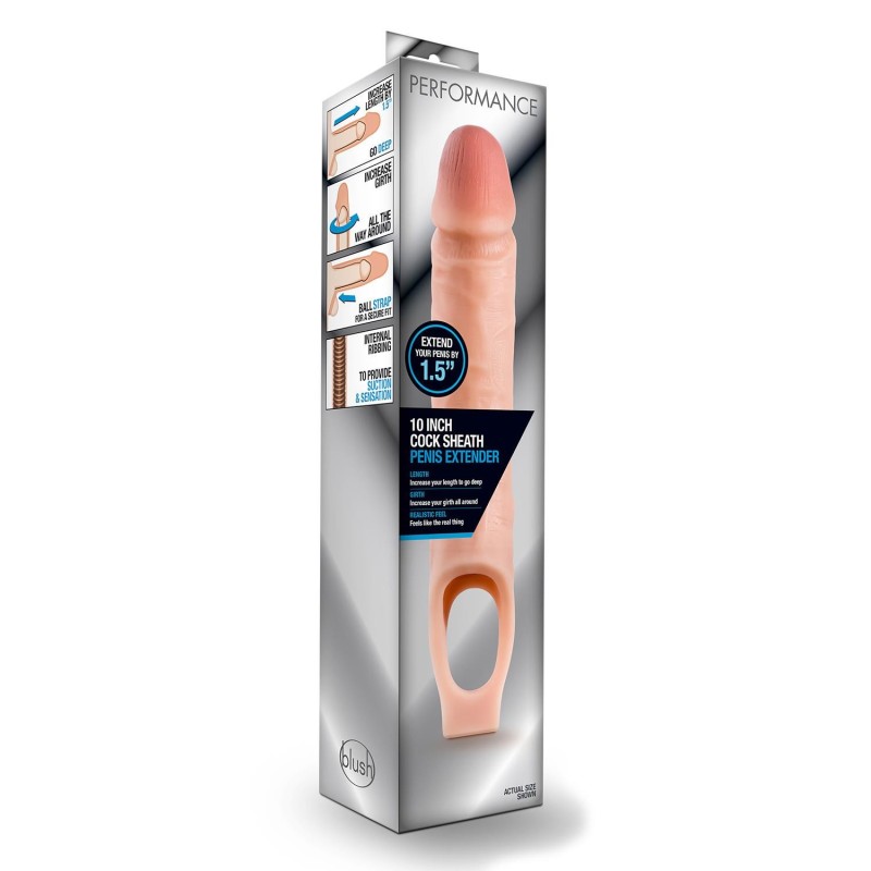 Funda Cock Sheath 18cm insertables con Sensafeel